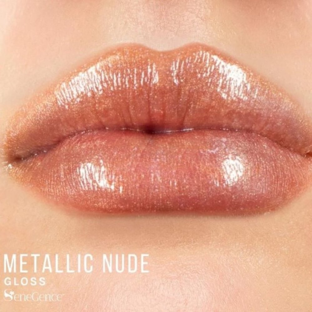 Lipsense METALLIC NUDE GLOSS New Sealed- LIMITED EDITION